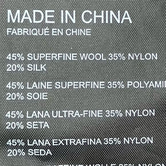 Club Monaco Wool/Silk Blend Henley Sweater in Grey Heather Women’s S - Picture 5 of 7